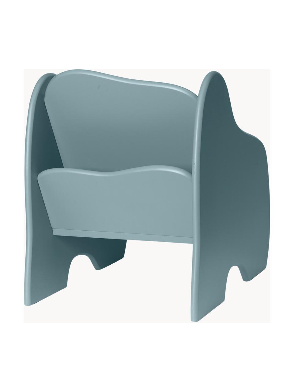 Fauteuil pour enfant en bois Slope, MDF laqué

Ce produit est fabriqué à partir de bois certifié FSC® issu d'une exploitation durable, Gris-bleu, larg. 44 x prof. 59 cm