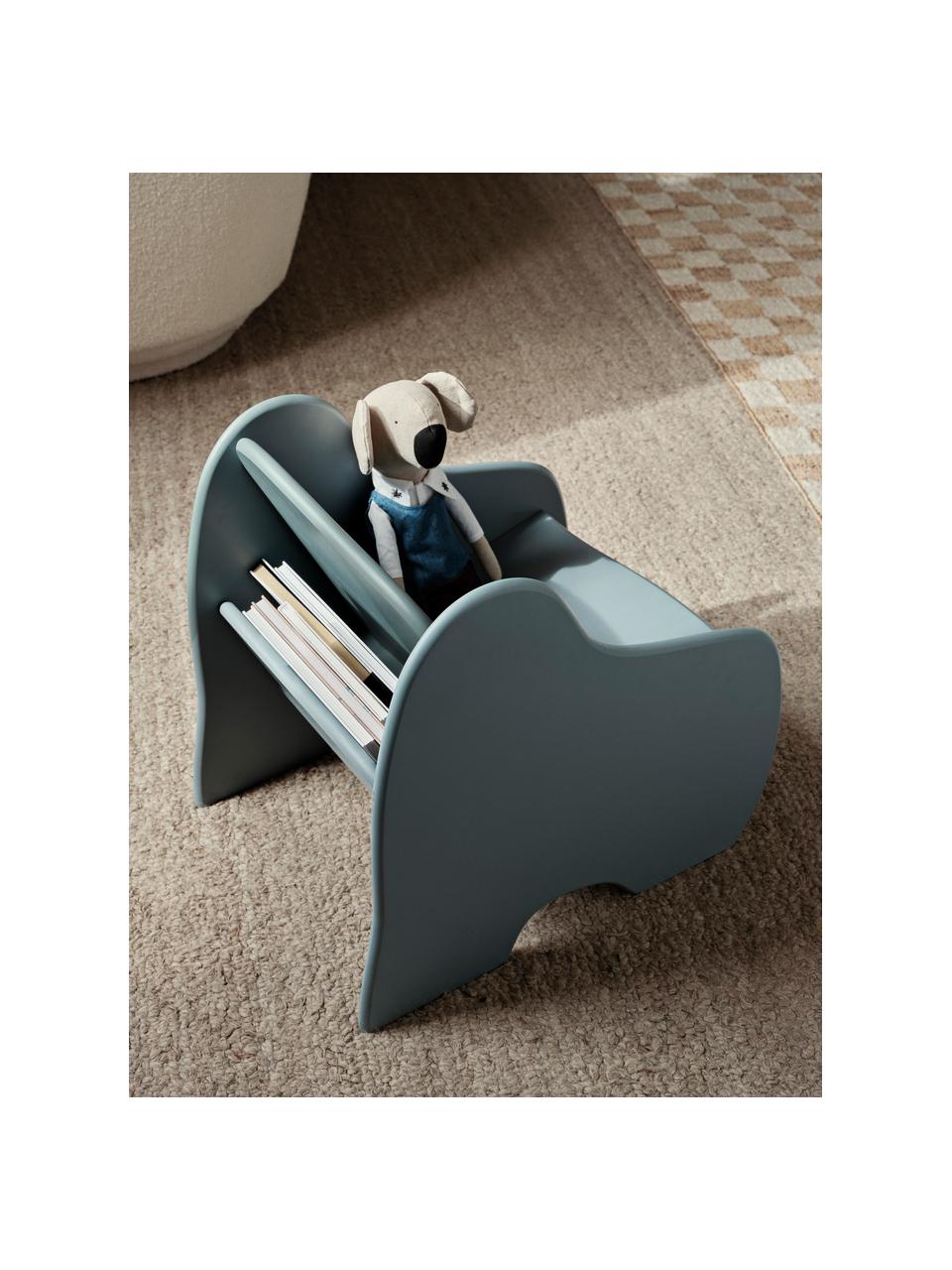 Fauteuil pour enfant en bois Slope, MDF laqué

Ce produit est fabriqué à partir de bois certifié FSC® issu d'une exploitation durable, Gris-bleu, larg. 44 x prof. 59 cm