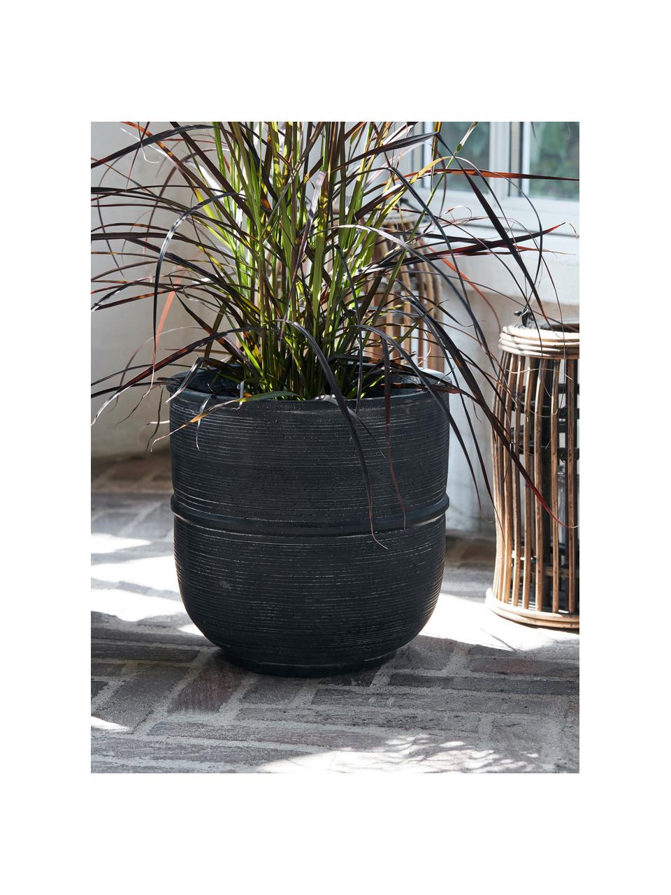 Cachepot fait main avec surface nervurée Ground Westwing