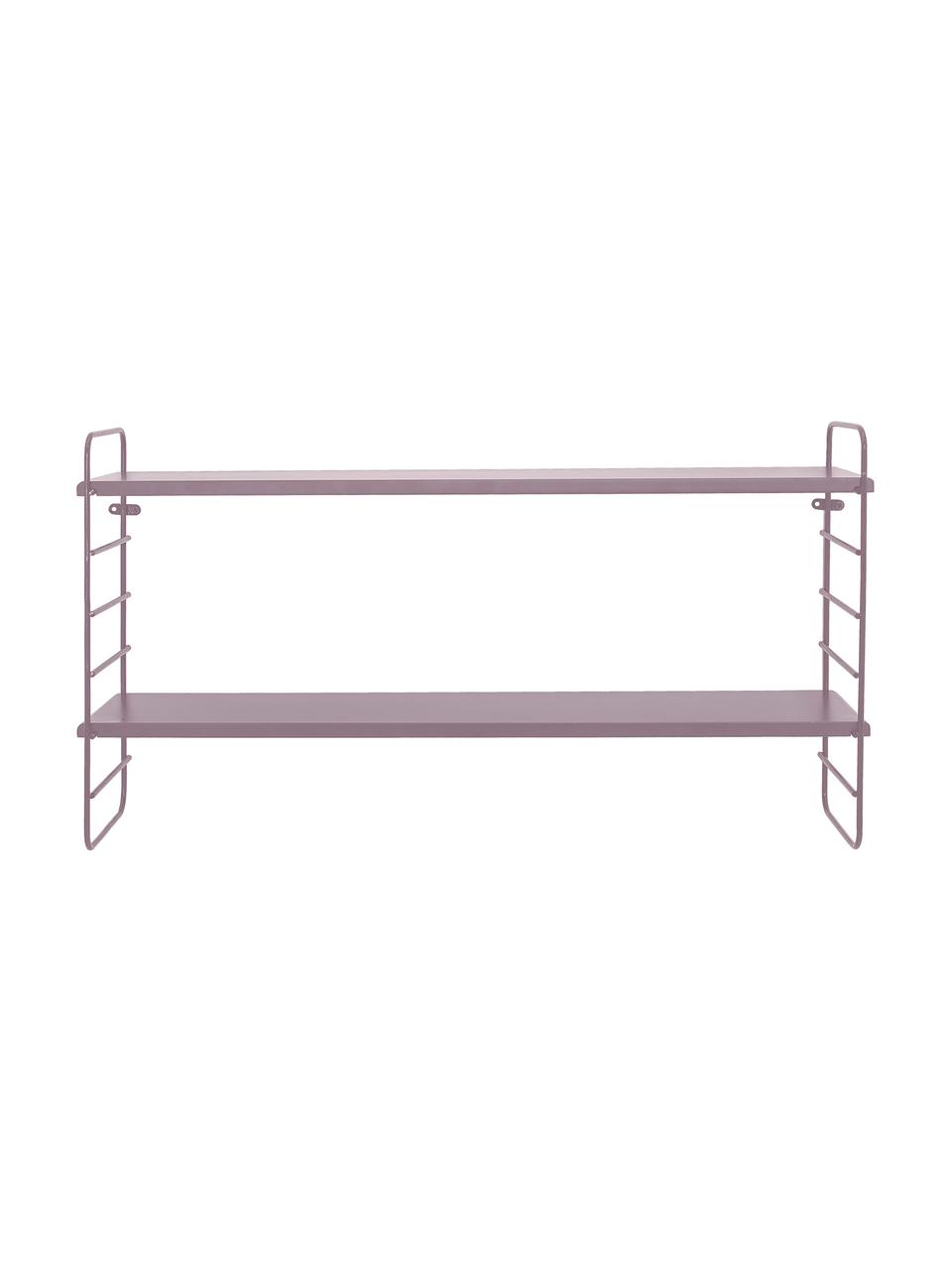 Estante de pared Kimi, Estantería: tablero de fibras de dens, Rosa, An 65 x Al 35 cm