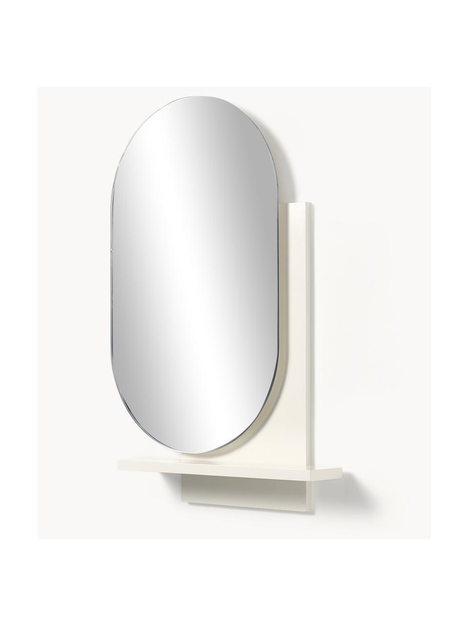 Specchio da parete Sorin, Bianco, Larg. 55 x Alt. 79 cm