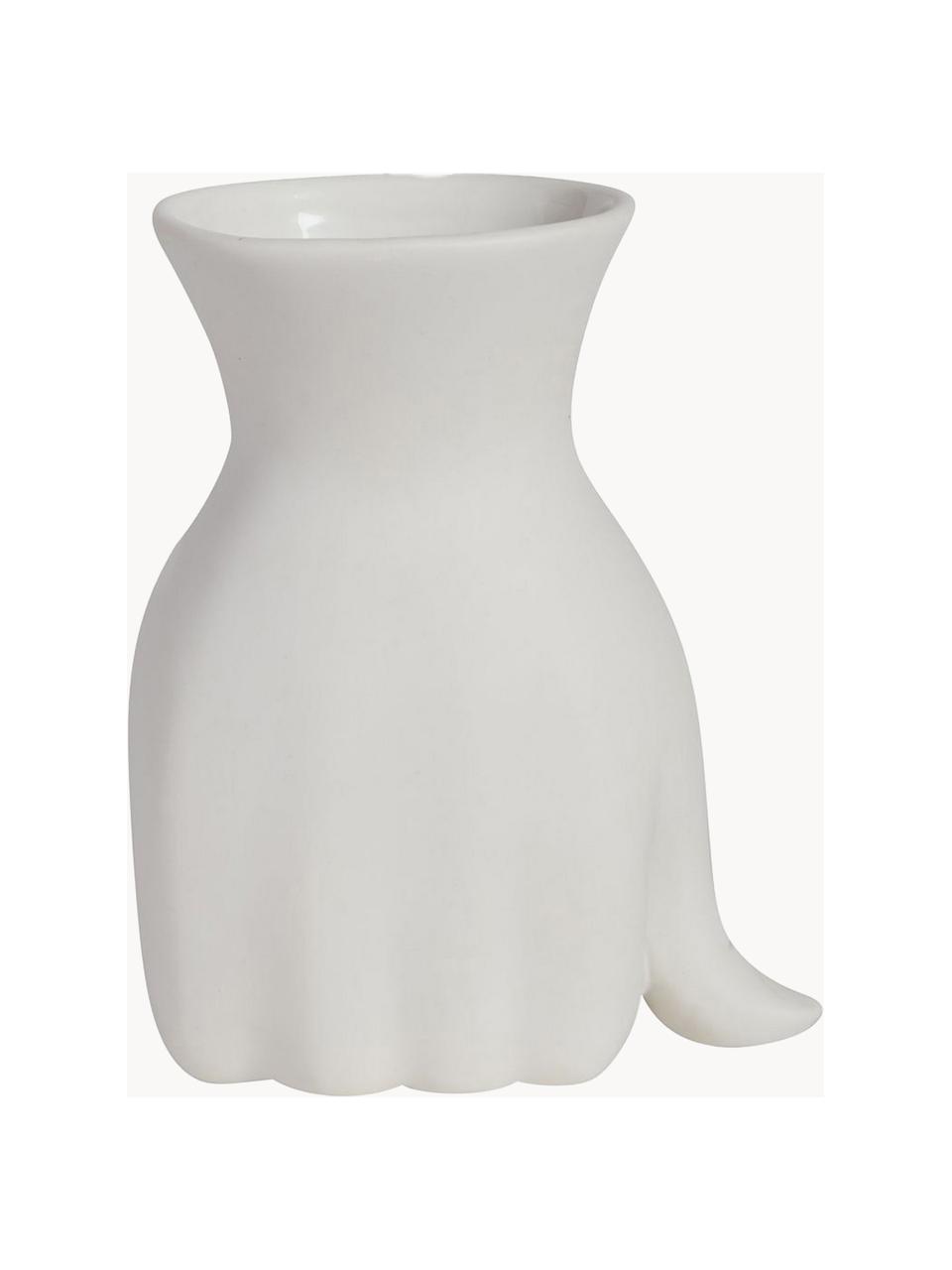 Porzellan-Vase Marcel, H 15 cm, Porzellan, Weiss, B 11 x H 15 cm