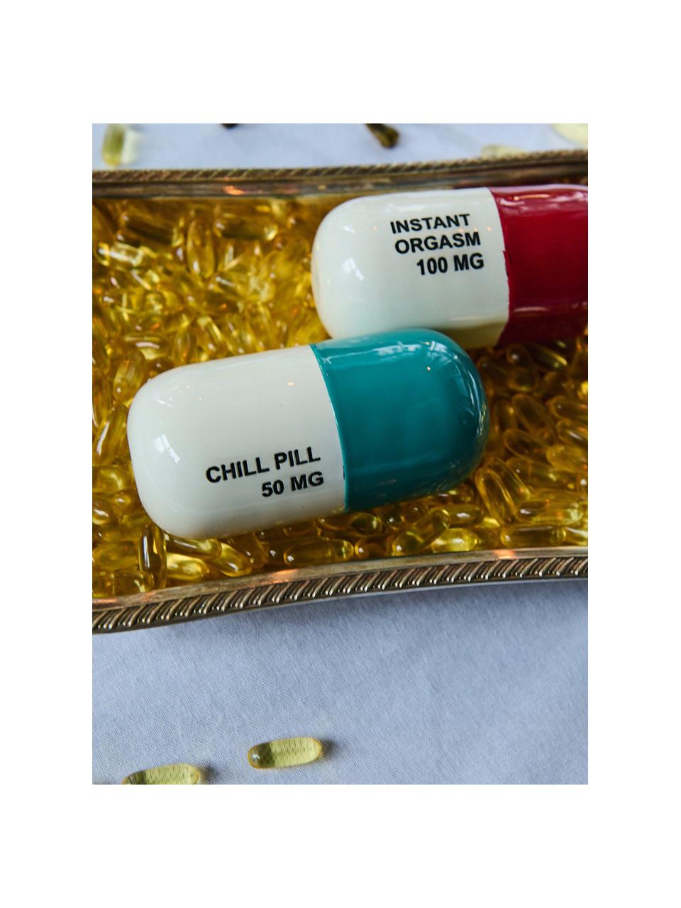 Deko-Objekt Chill Pill aus Mangoholz, Mangoholz, lackiert

Dieses Produkt wird aus nachhaltig gewonnenem, FSC®-zertifiziertem Holz gefertigt., Chill Pill, B 13 x H 6 cm