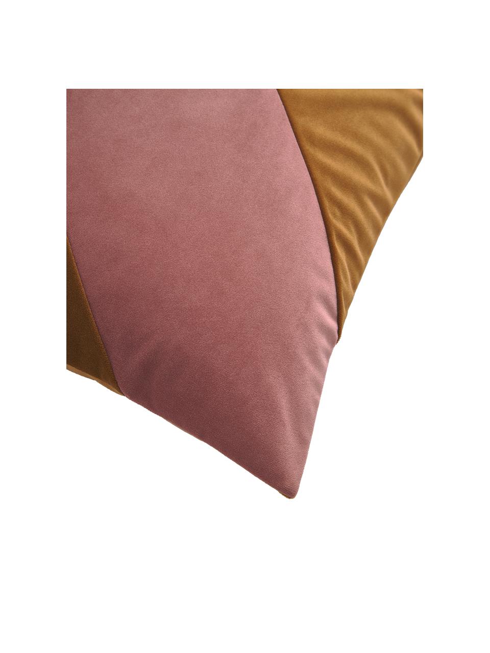 Samt-Kissenhülle Lenia von Ines de Cominges, 100 % Polyestersamt

Das in diesem Produkt verwendete Material ist schadstoffgeprüft und zertifiziert nach STANDARD 100 by OEKO-TEX® 21.HCN.72514 HOHENSTEIN HTTI., Altrosa, Karamellbraun, B 45 x L 45 cm
