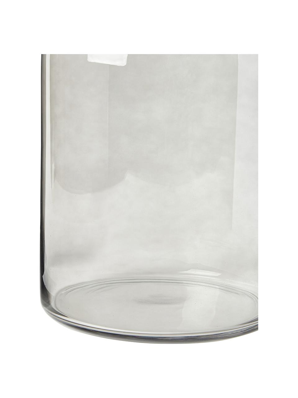 Vaso in vetro grigio Loren, Vetro, Grigio, Ø 26 x Alt. 45 cm