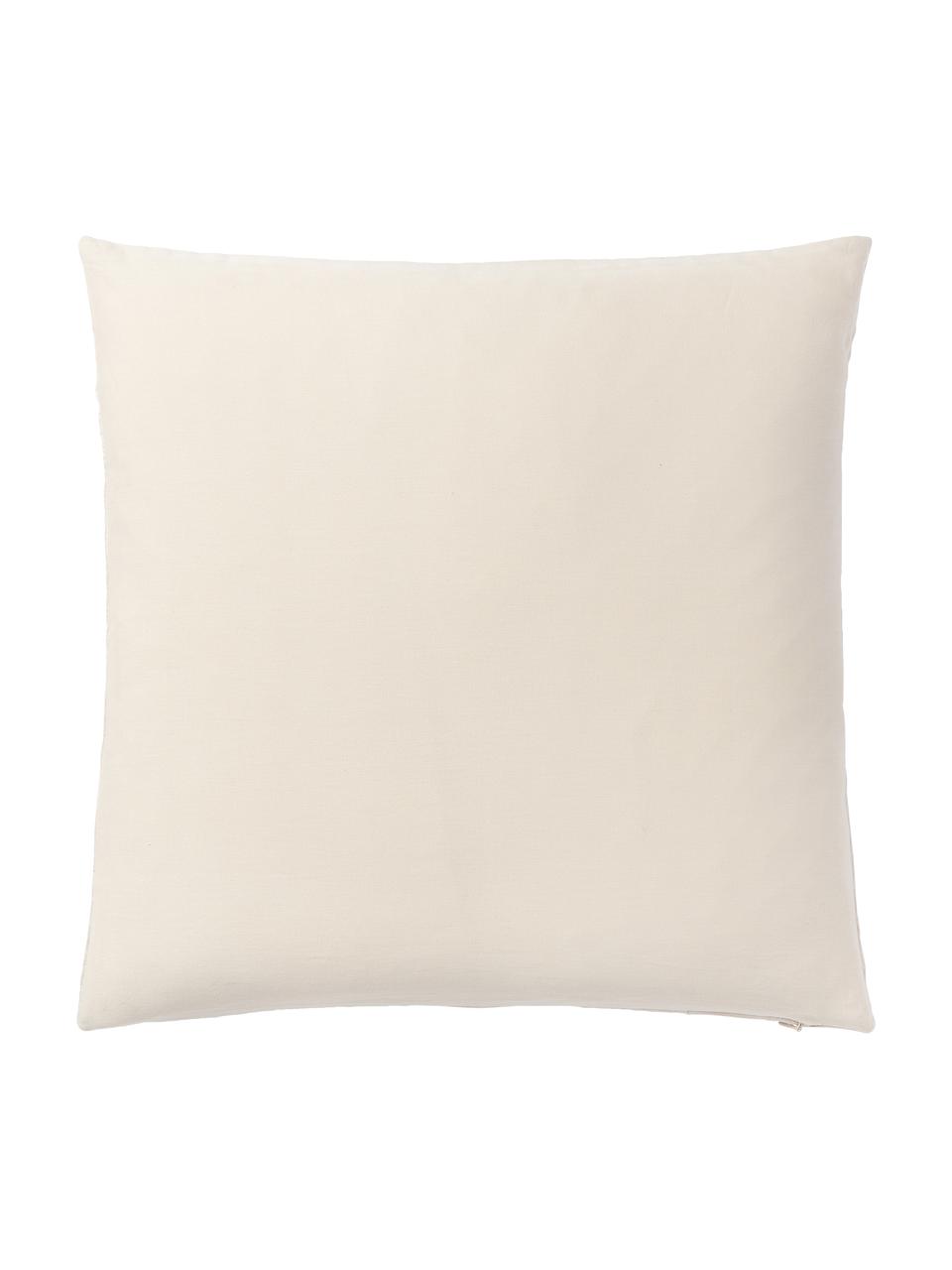 Povlak na polštář z hedvábí Aryane, Béžová, Š 45 cm, D 45 cm