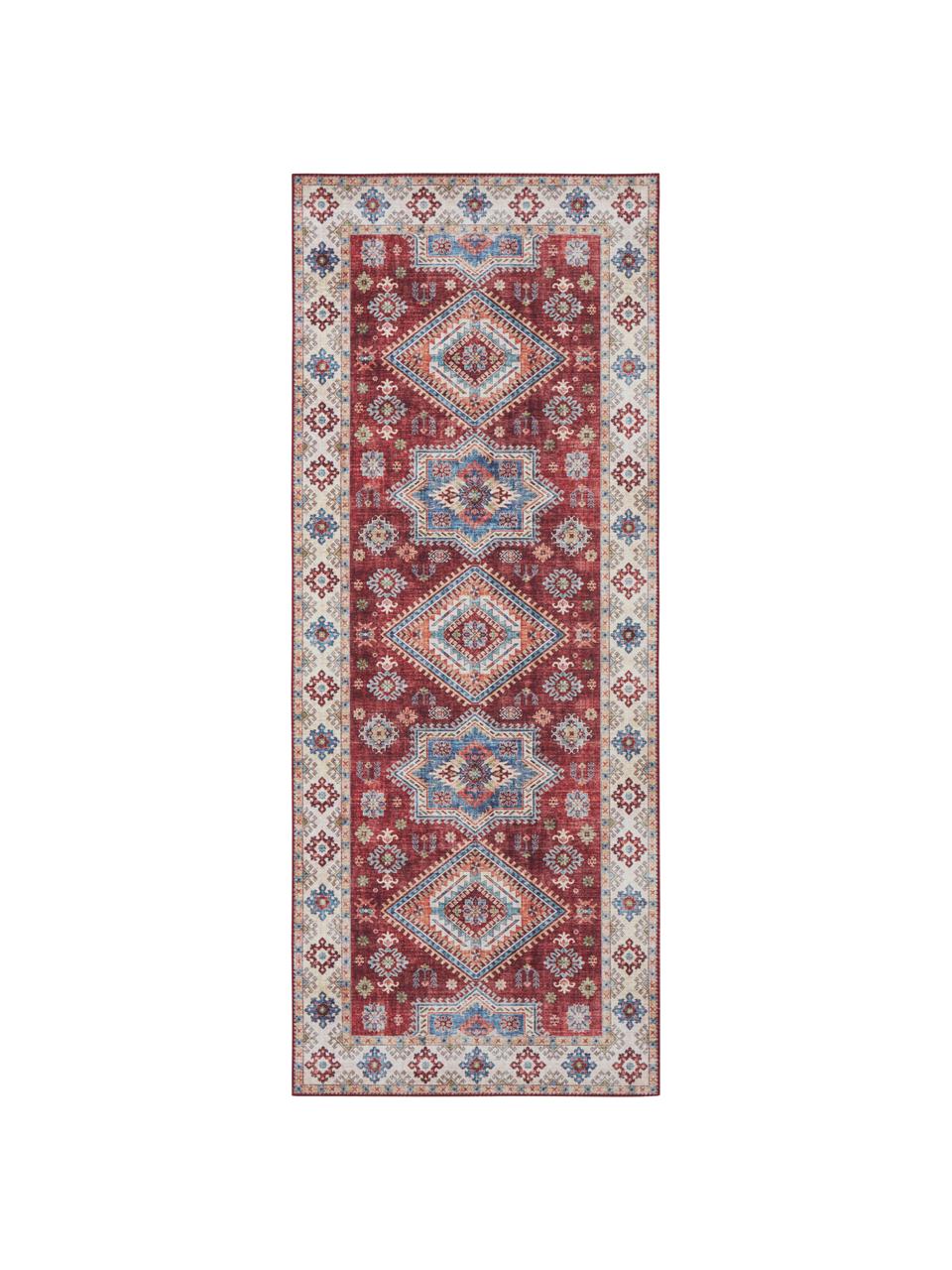 Alfombra corredor Gratia, 100% poliéster, Multicolor, An 80 x L 200 cm