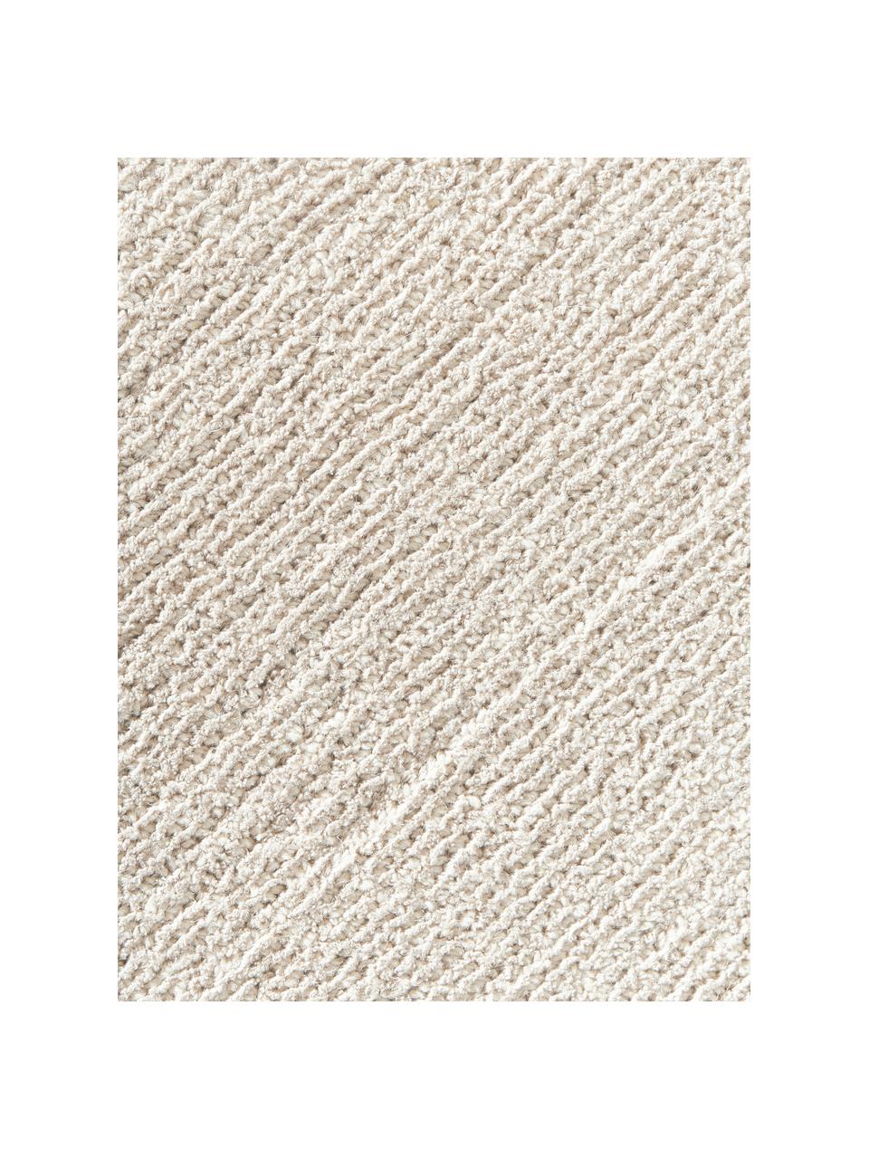 Handgeweven rond kortpolig vloerkleed Ainsley in beige, 60% polyester, GRS-gecertificeerd
40% wol, Beige, Ø 120 cm (maat S)