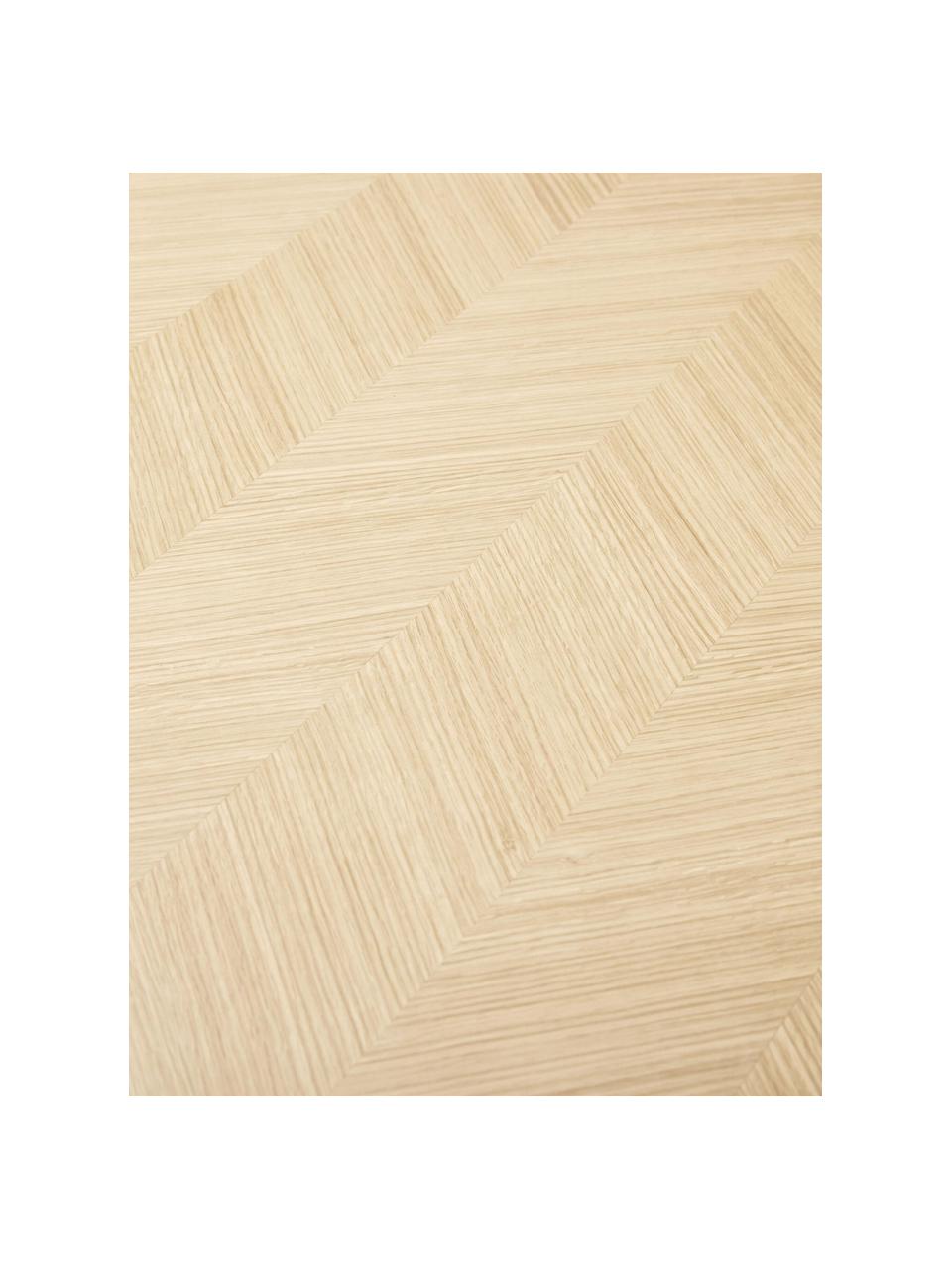 Mesa de comedor de madera de roble diseño espiga Herringbone, tamaños diferentes, Madera de roble

Este producto está hecho de madera de origen sostenible y con certificación FSC®., Madera clara, An 200 x F 100 cm