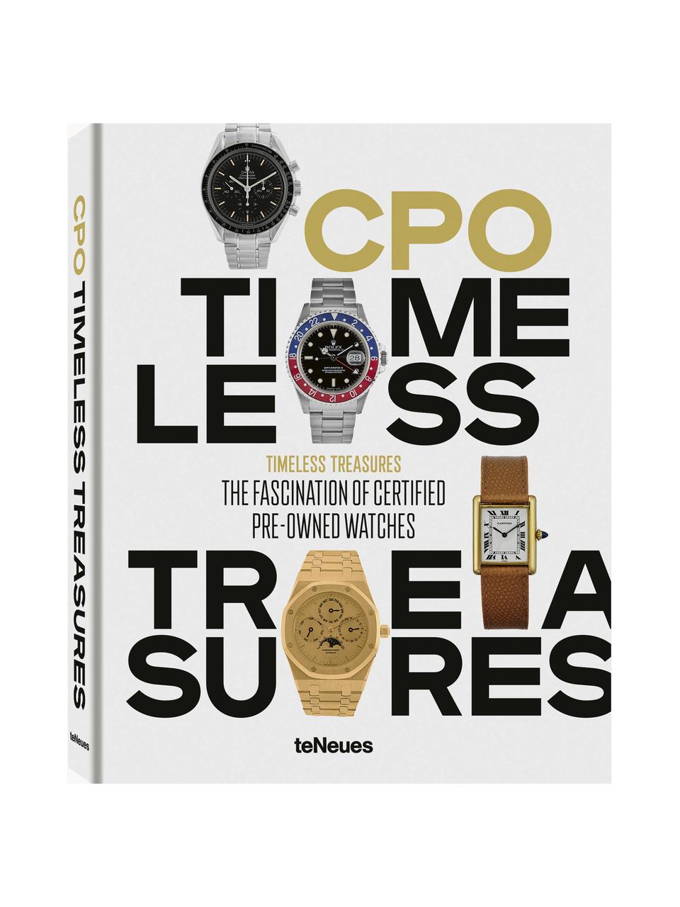 Geïllustreerd boek Timeless Treasures - The Fascination of Certified Pre-Owned Watches, Papier, Timeless Treasures, B 25 x H 32 cm