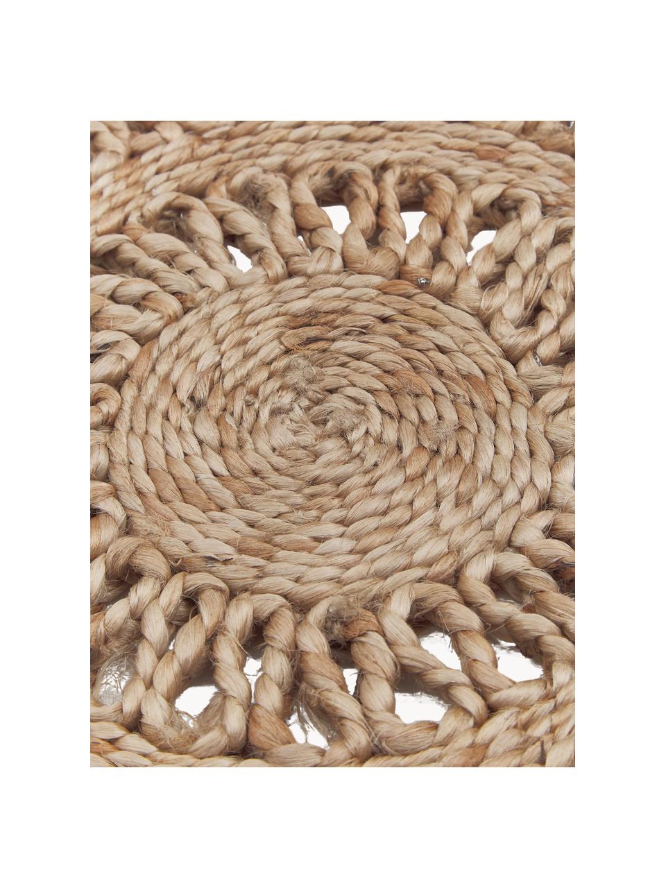 Chemin de table en jute Valder, Toile de jute, Beige, larg. 41 x long. 122 cm