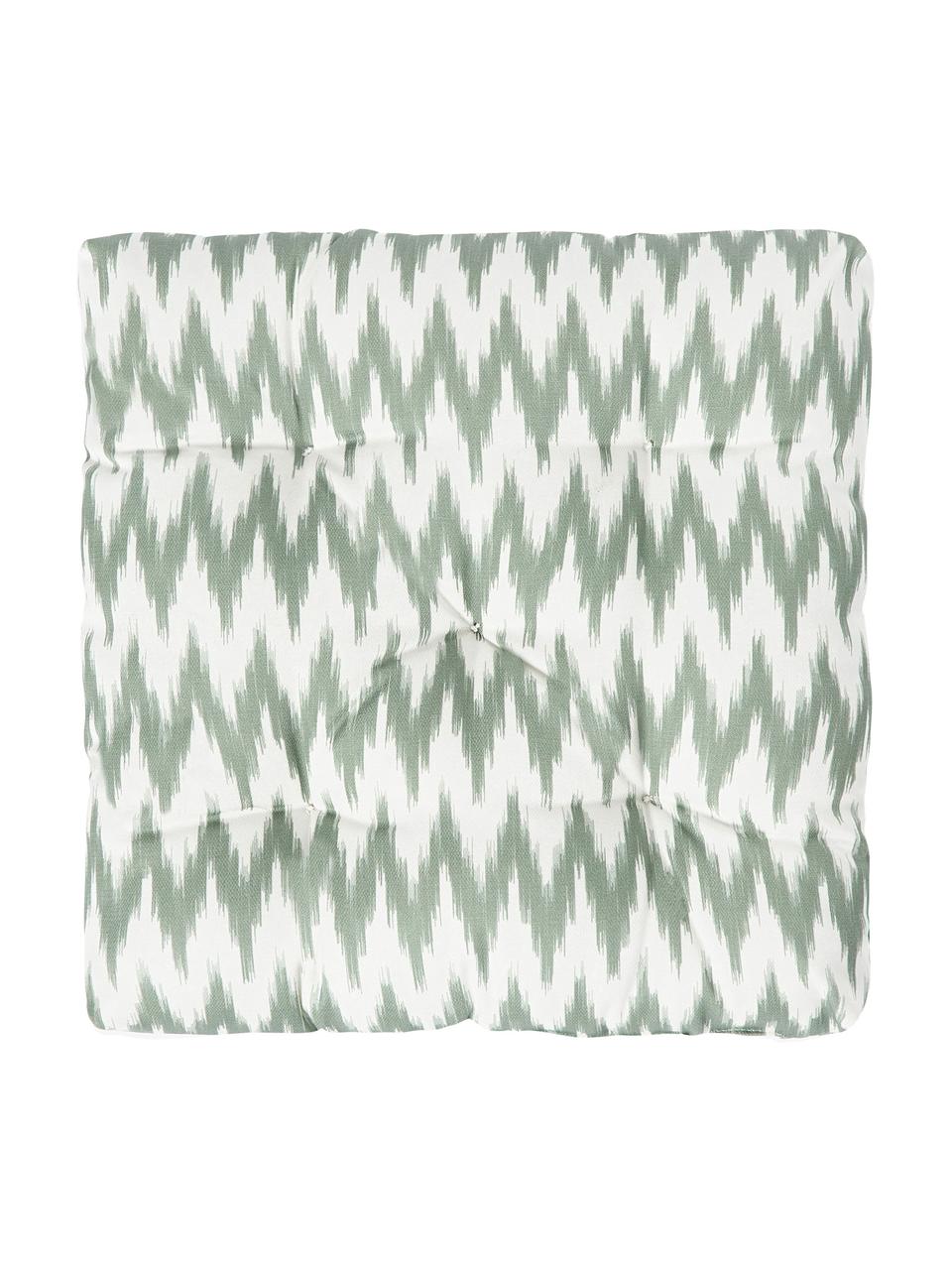 Outdoor stoelkussen Maillot met Ikat patroon, 100% acryl

Het materiaal dat in dit product is gebruikt, is getest op schadelijke stoffen en gecertificeerd volgens STANDARD 100 door OEKO-TEX®, 2016OK0494, Groen, B 40 x L 40 cm