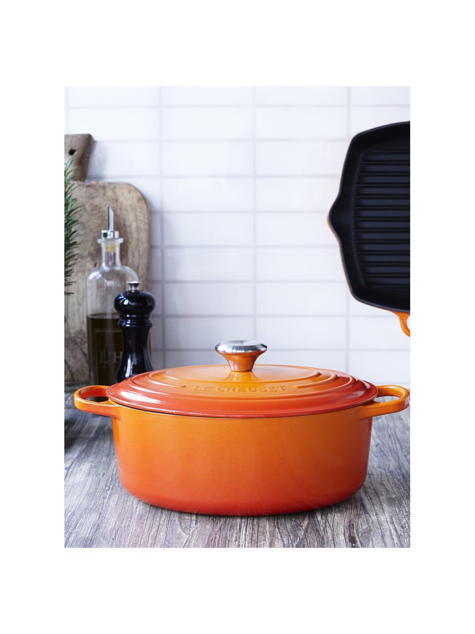 Le Creuset - Cocotte ovale en fonte émaillée 31 cm/6.3L - Pour la cuisson >