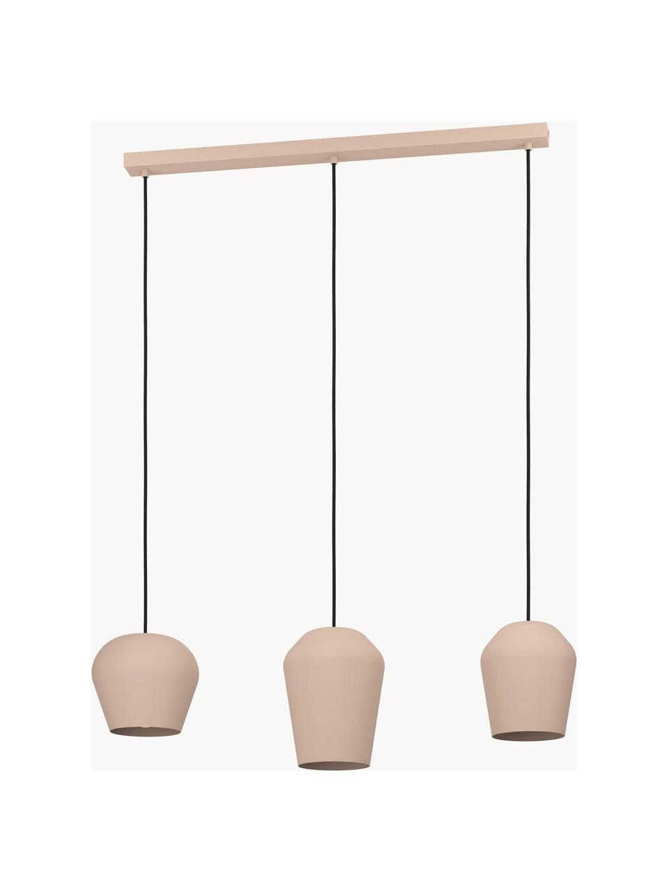 Grande suspension Cambaito, Beige clair, larg. 77 x haut. 110 cm