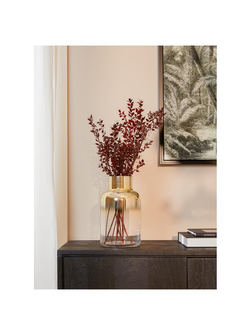 Vase Transparent pour orchidée Blanc avec Le Fonds soulevé de cm 13 Lot de 3 pièces