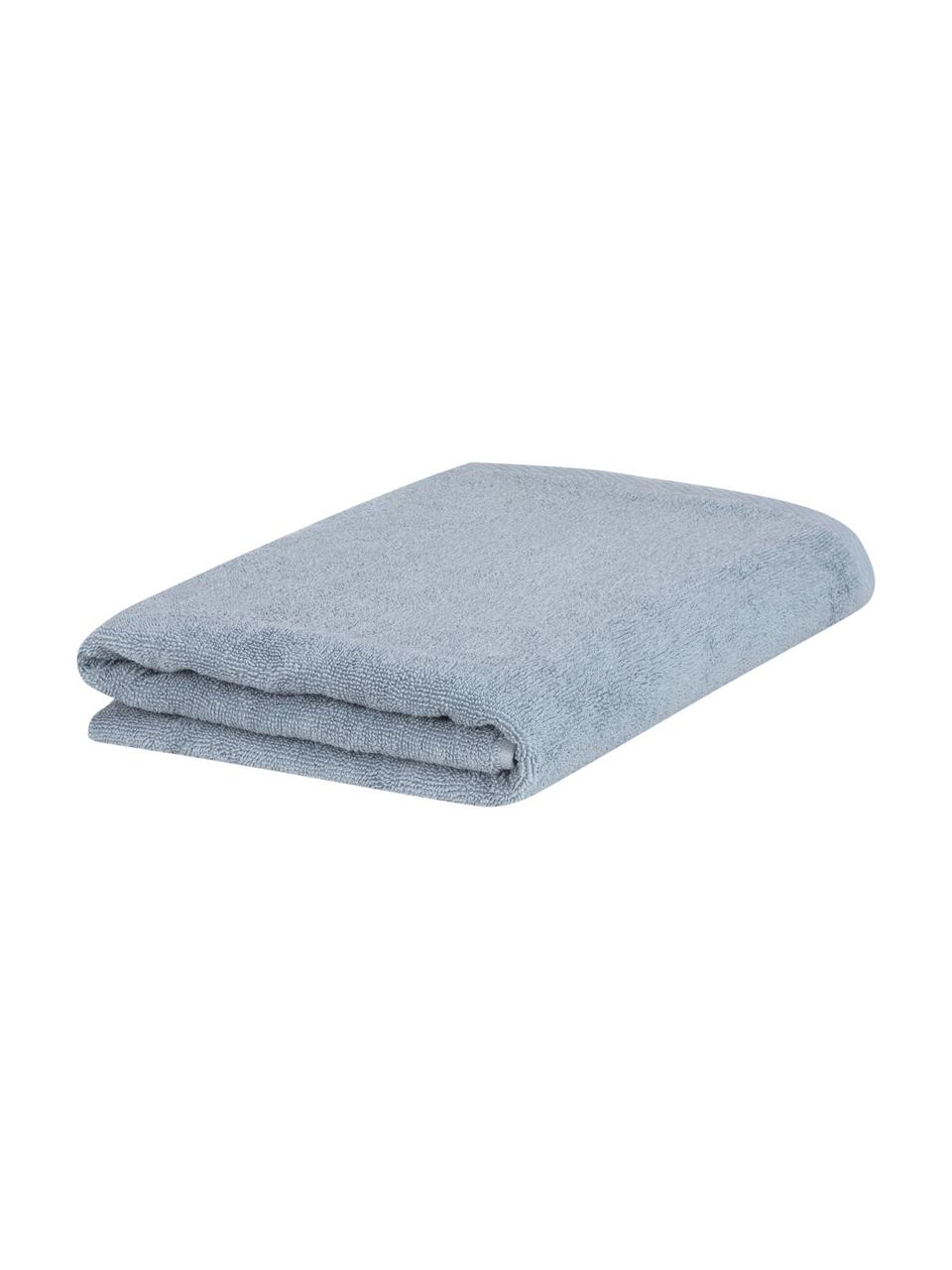 Asciugamano in tinta unita Comfort, diverse misure, Azzurro, Asciugamano, Larg. 50 x Lung. 100 cm, 2 pz