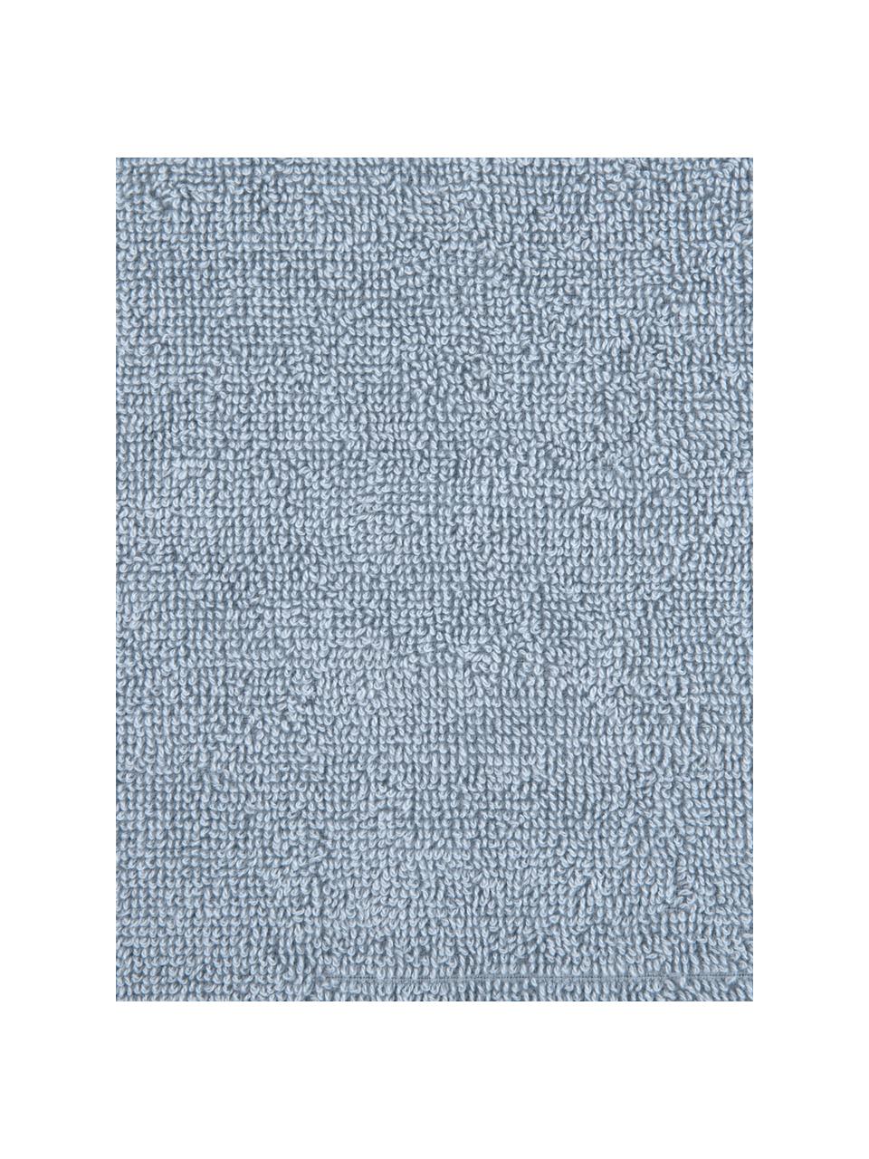 Serviette de toilette coton pur Comfort, de différentes tailles, Bleu ciel, Serviettes de toilette, larg. 50 x long. 100 cm , 2 pièces