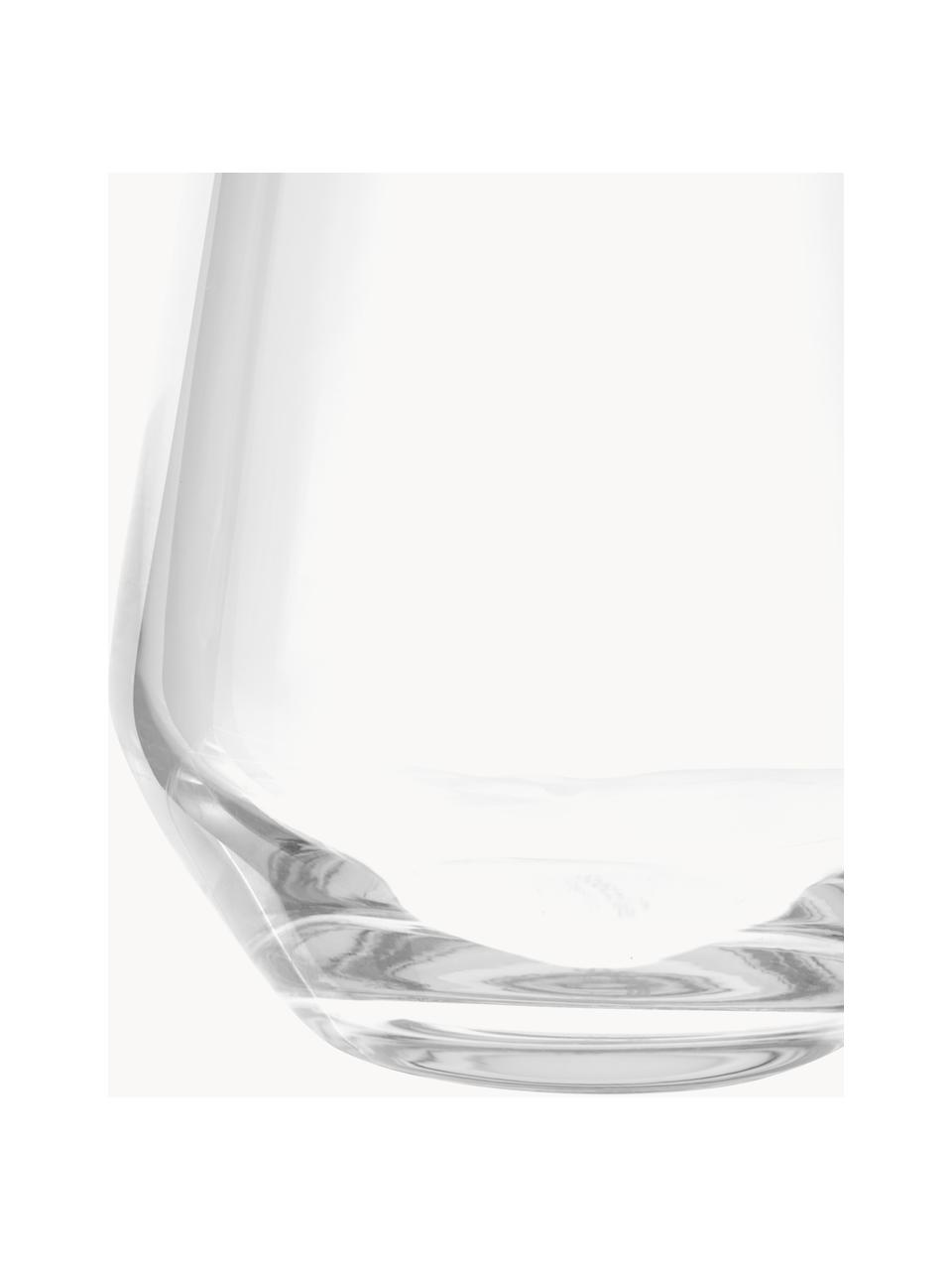Vasos de cristal Revolution, 6 uds., Cristal, Transparente, Ø 9 x Al 11 cm, 470 ml