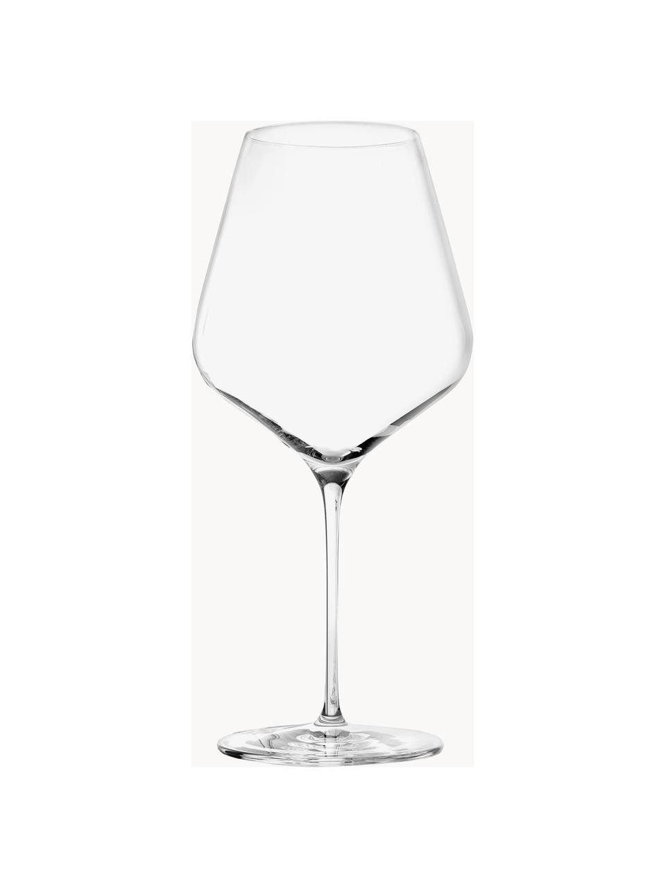 Verres à vin rouge en cristal Starlight, 6 pièces, Cristal, Transparent, Ø 9 x haut. 23 cm, 510 ml