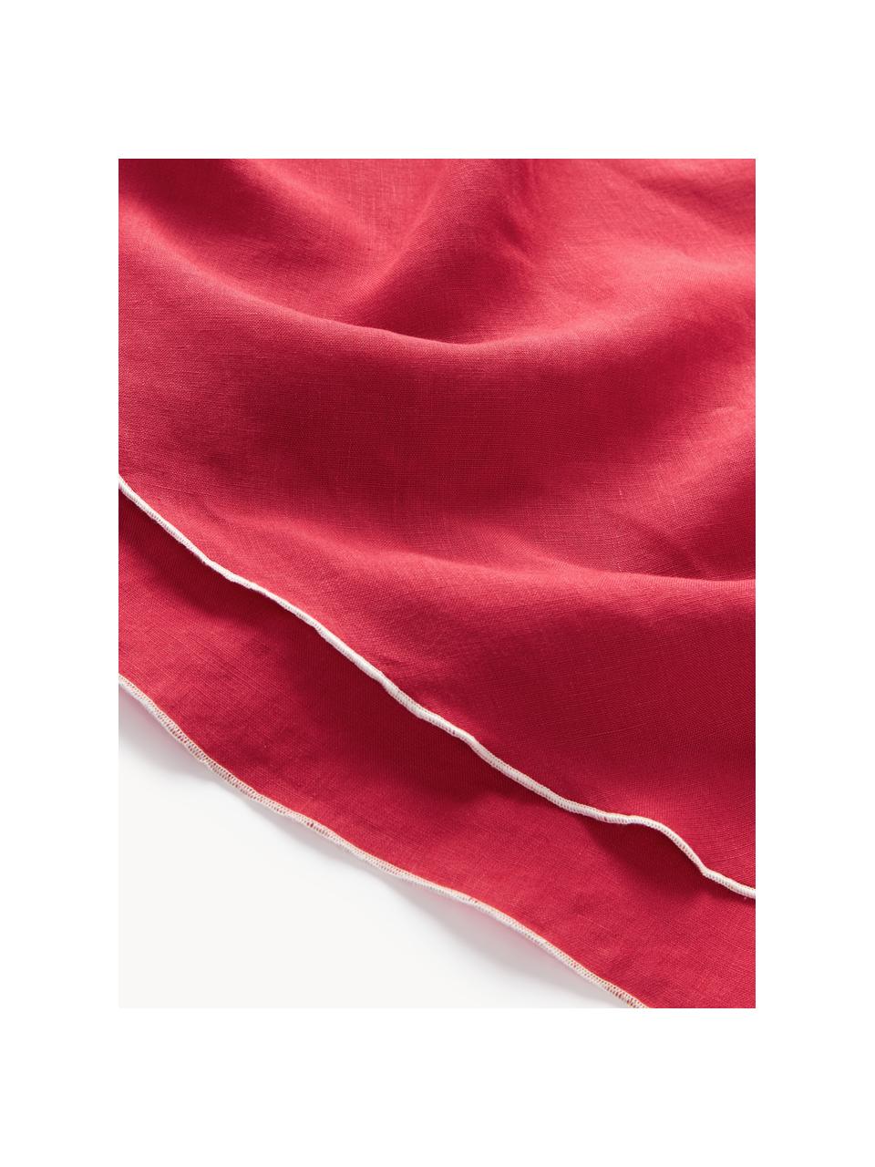 Mantel redondo de lino con ribete Kennedy, 100 % lino lavado

El lino es una fibra natural que tiene una buena capacidad de transpirabilidad, además su alta resistencia a la abrasión hace que el lino sea muy duradero.

El material utilizado para este producto ha sido probado contra sustancias nocivas y está certificado según el STANDARD 100 por OEKO-TEX®, 6760CIT, CITEVE., Rojo, blanco, De 4 a 6 comensales (Ø 180 cm)