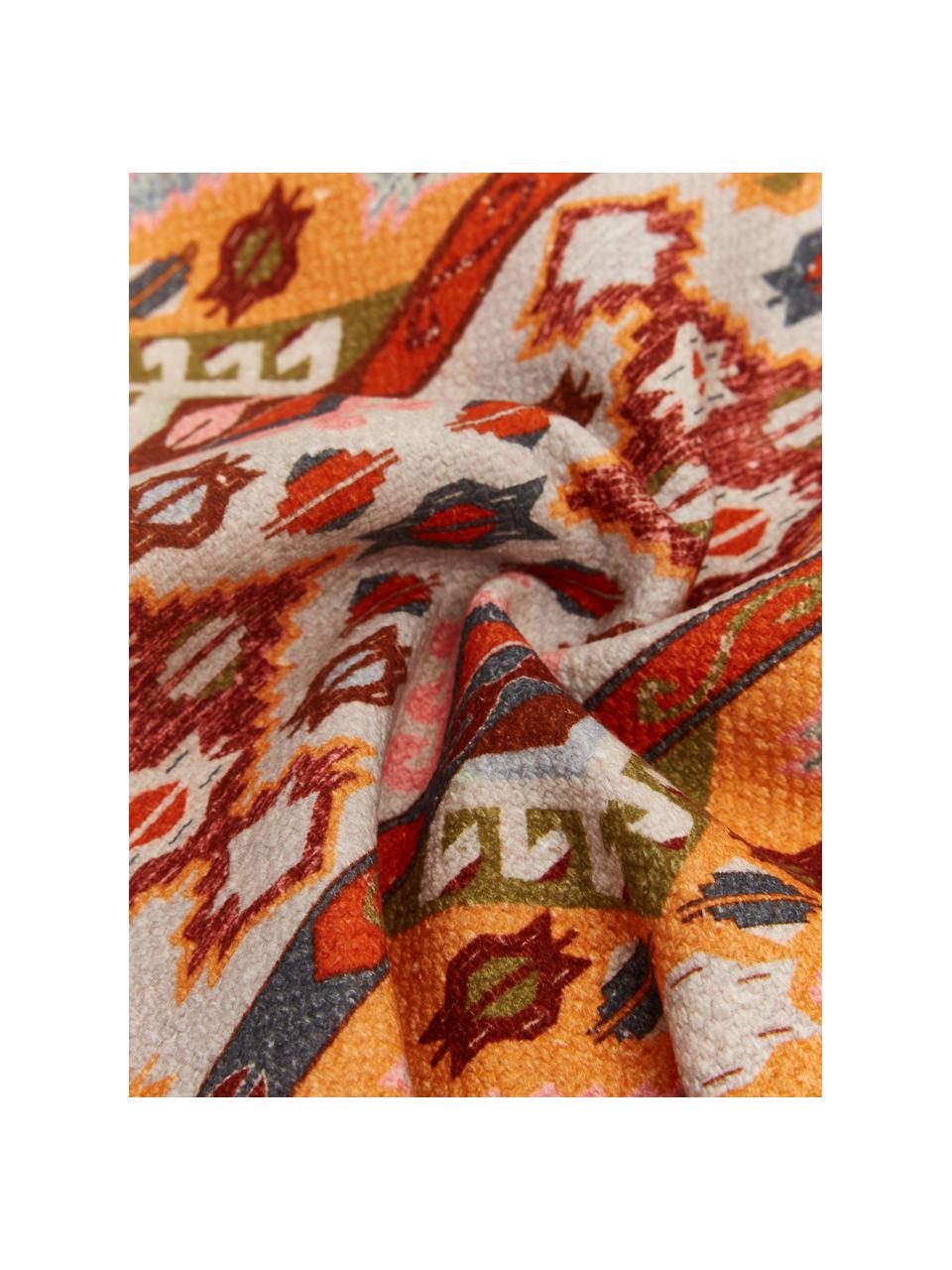 Federa arredo etnica Budak, 100% cotone, Multicolore, Larg. 45 x Lung. 45 cm