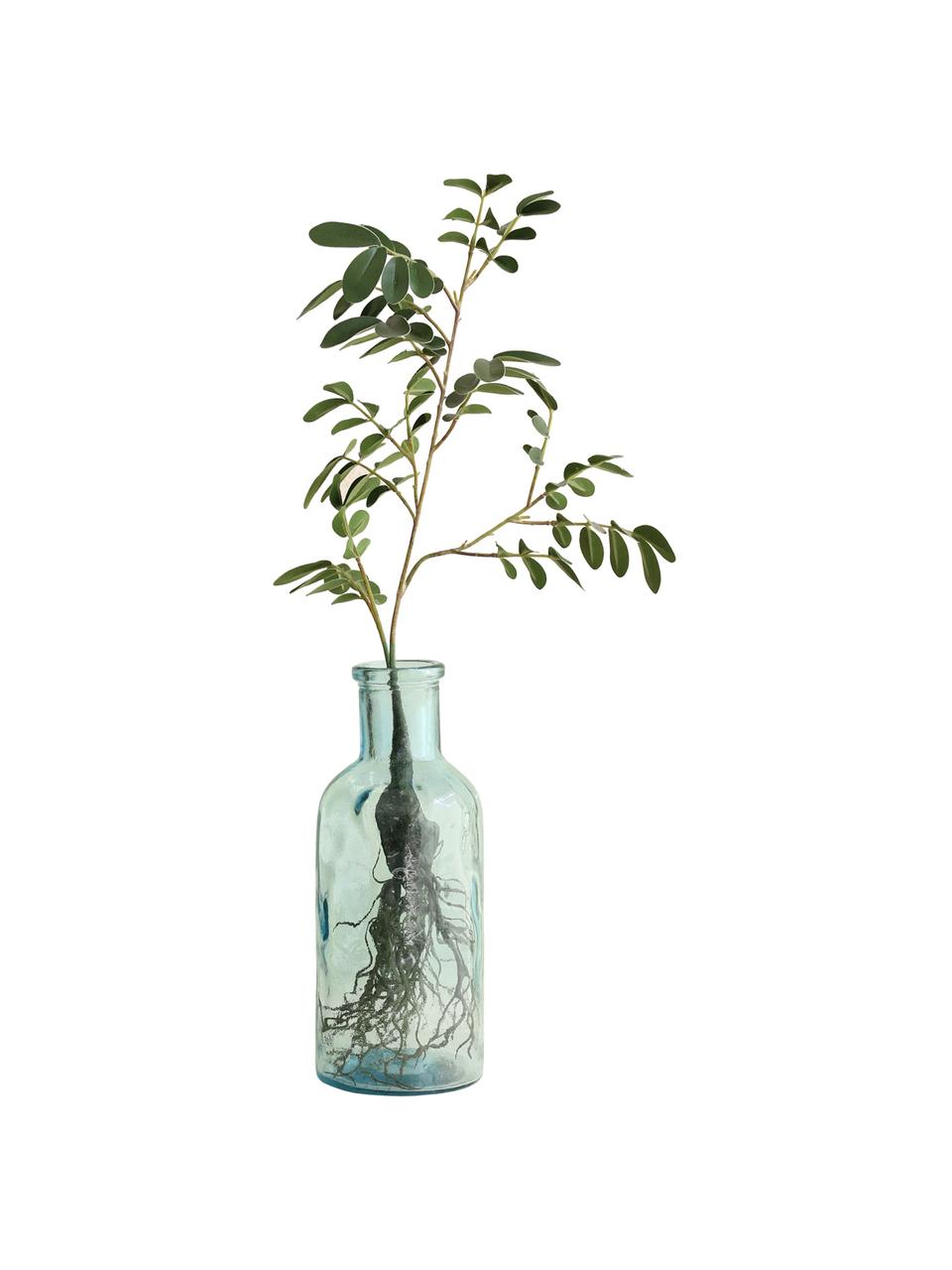 Vaso in vetro Flower, Vetro, Verde, Ø 9 x Alt. 23 cm