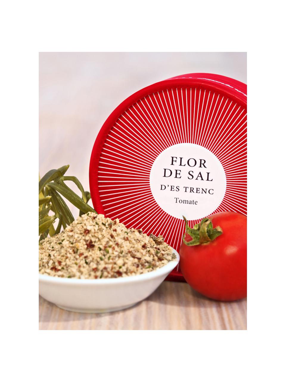 Gewürzsalz Flor de Sal d´Es Trenc (Tomaten), Dose: Pappmembran, Rot, 150 g