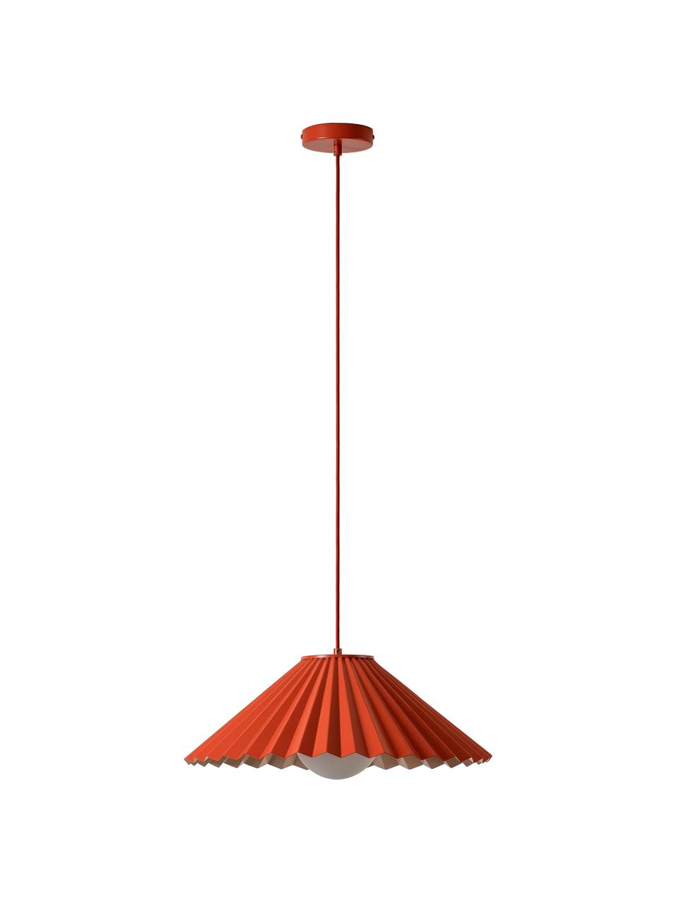 Závěsné svítidlo The Pleat, Červená, Ø 50 cm