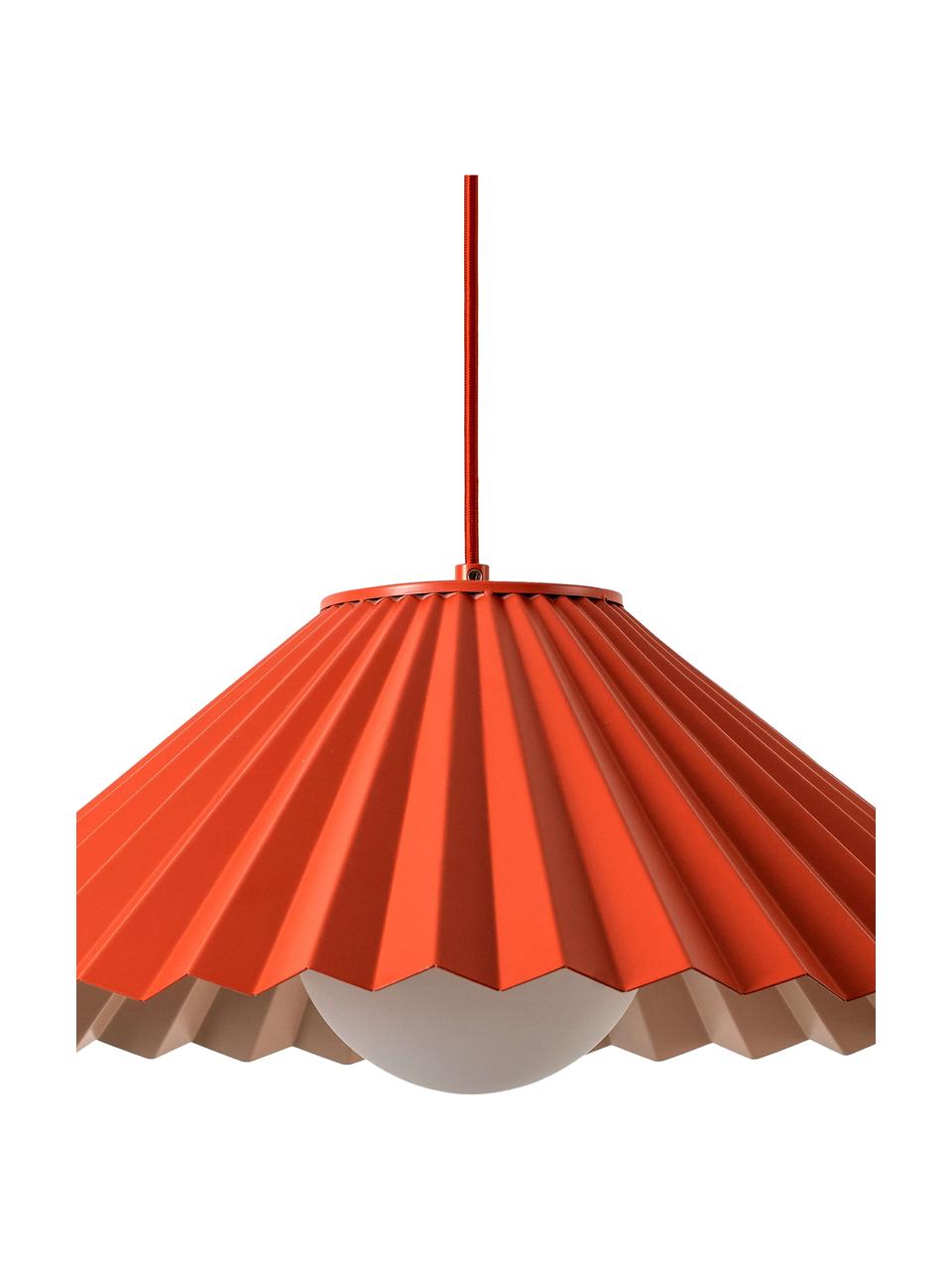 Závěsné svítidlo The Pleat, Červená, Ø 50 cm