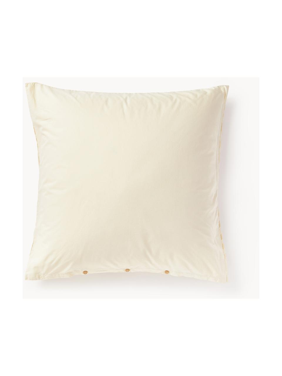 Baumwoll-Kopfkissenbezug Chase, Webart: Renforcé Fadendichte 144 , Off White, B 40 x L 80 cm