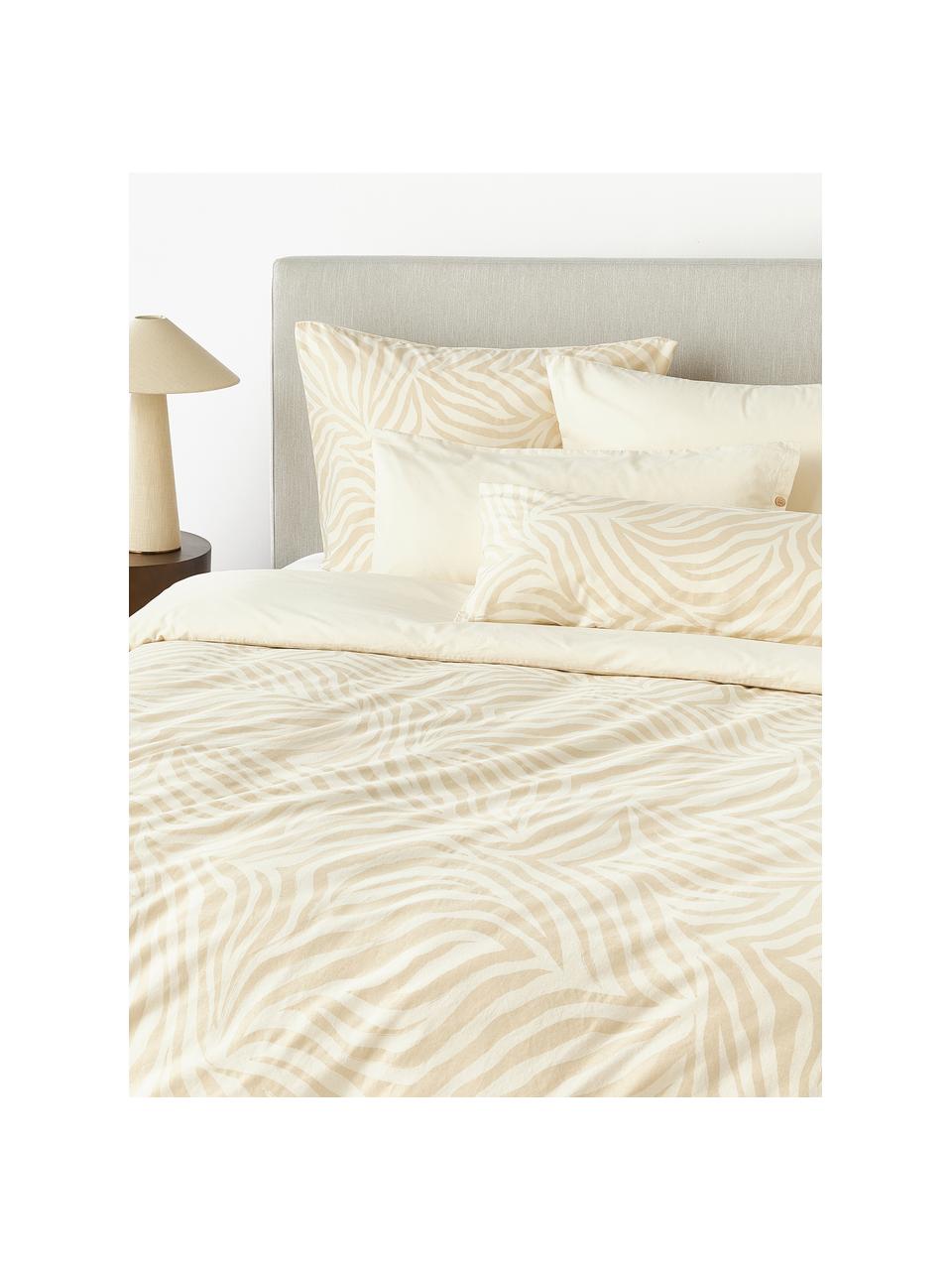 Baumwoll-Kopfkissenbezug Chase, Webart: Renforcé Fadendichte 144 , Off White, B 40 x L 80 cm