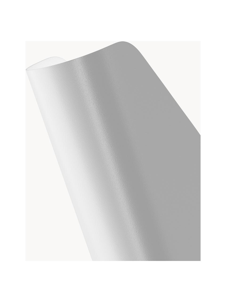 Kleine Wandleuchte Notta, Metall, beschichtet, Weiß, T 16 x H 25 cm