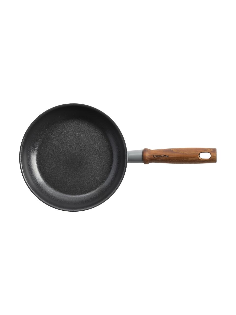 Set da cucina con rivestimento antiaderente Mayflower Pro 5 pz, Grigio scuro, legno di frassino, Set in varie misure