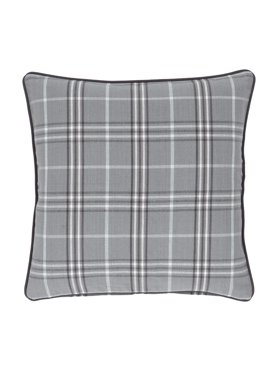 Kostkovaný povlak na polštář s lemováním Stirling, 100% bavlna, Více barev, Š 45 cm, D 45 cm