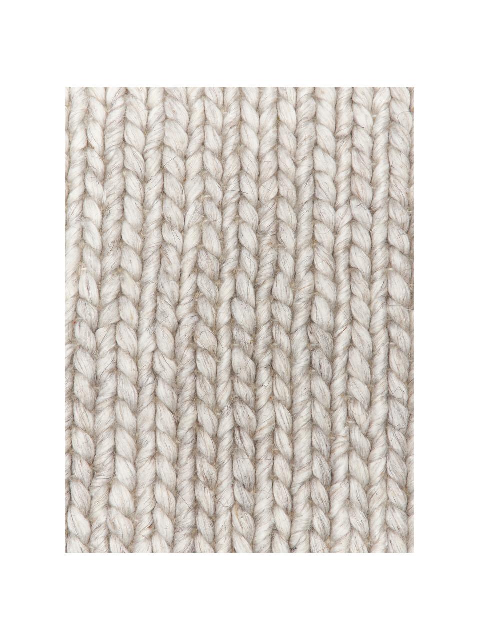 Ręcznie tkany dywan z wełny Uno, Taupe, S 120 x D 170 cm (Rozmiar S)