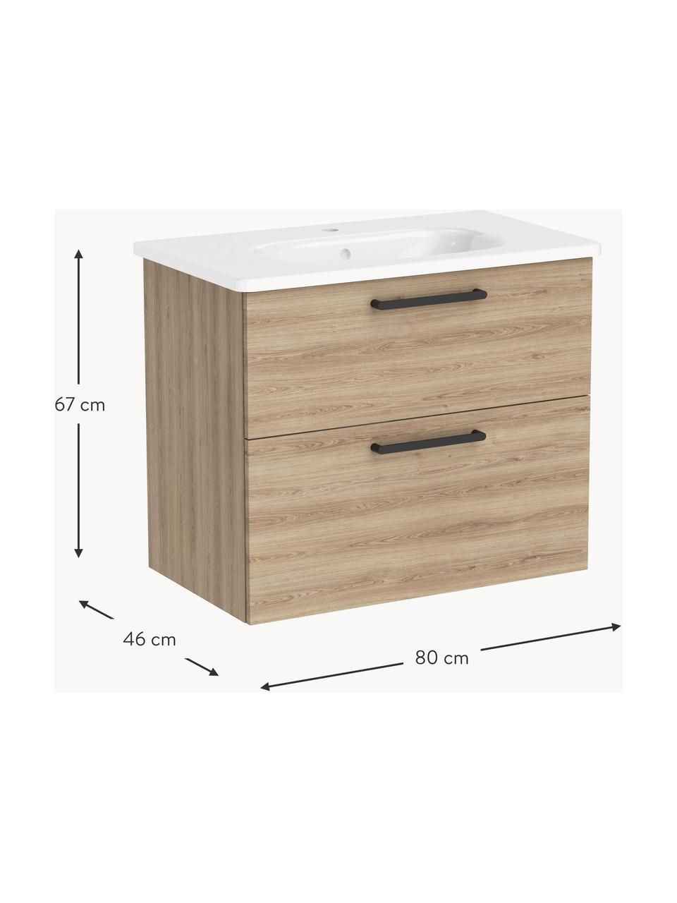 Mueble bajo lavabo Orna, Madera, An 60 x Al 67 cm