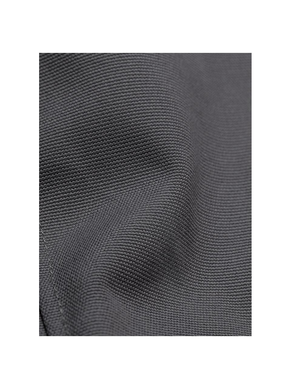 Outdoor ligzak Wave, Bekleding: polyester, polyurethaan g, Antraciet, B 70 x D 125 cm