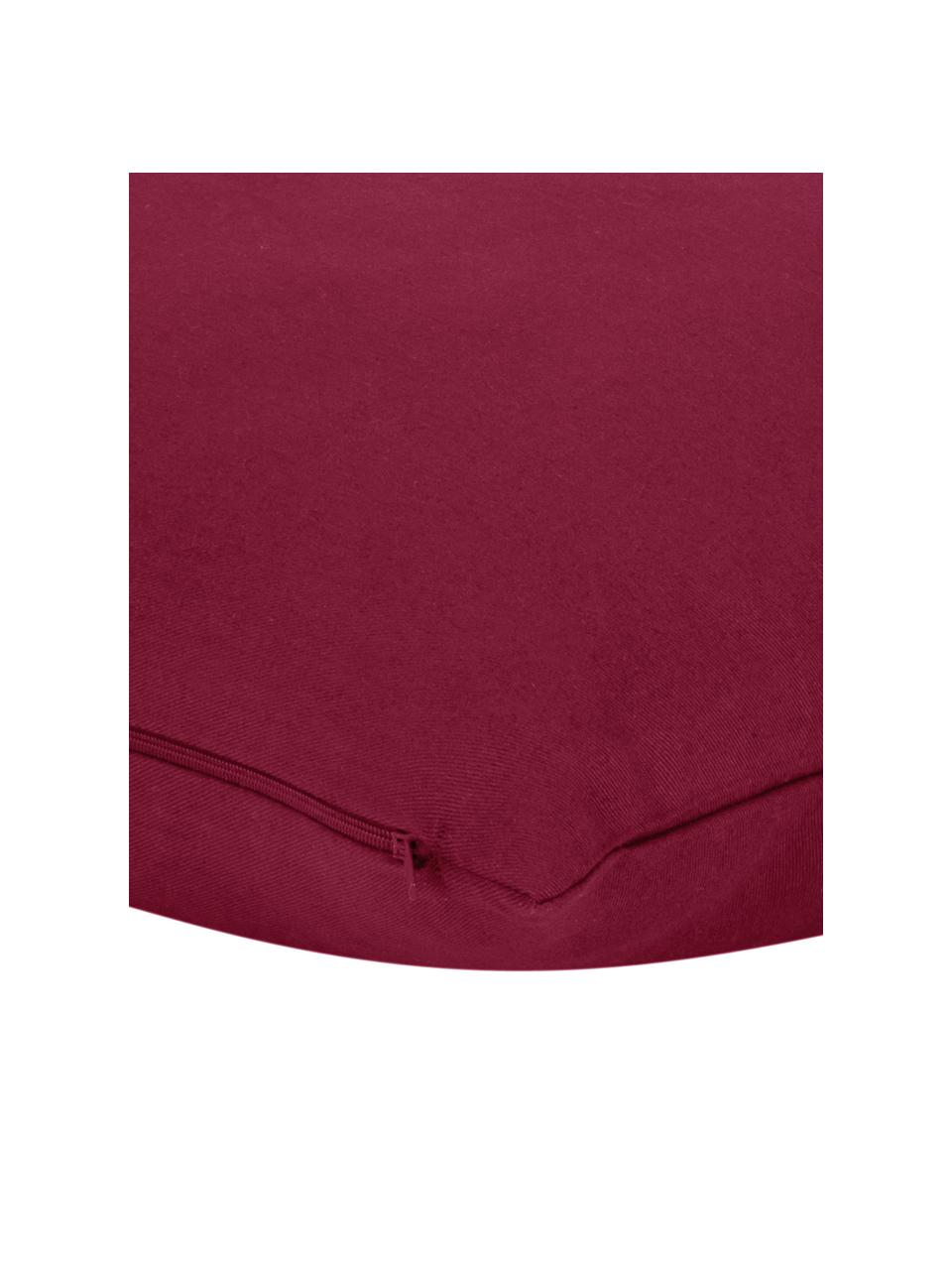 Federa arredo in cotone rosso Mads, 100% cotone, Rosso, Larg. 40 x Lung. 40 cm