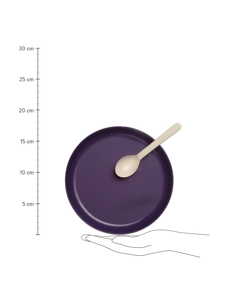 Set de desayuno Ume, 4 pzas., Fibras de bambú, melamina, apto para alimentos
Libre de BPA, PVC y ftalatos, Violeta, rosa, rojo, blanco crema, Set de diferentes tamaños