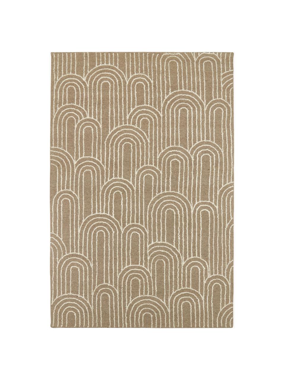 Tapis en laine tufté à la main Arco, 100 % laine

Les tapis en laine peuvent perdre des fibres lors des premières semaines et des peluches peuvent se former, ce phénomène est naturel et diminue à mesure de votre usage et du temps, Beige, blanc crème, larg. 200 x long. 300 cm (taille L)