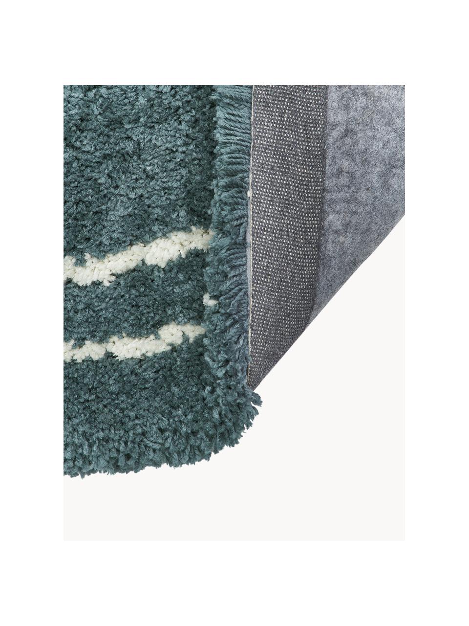 Ručně tkaný načechraný koberec s vysokým vlasem Amelie, Pastelově béžová, Š 80 cm, D 150 cm (velikost XS)