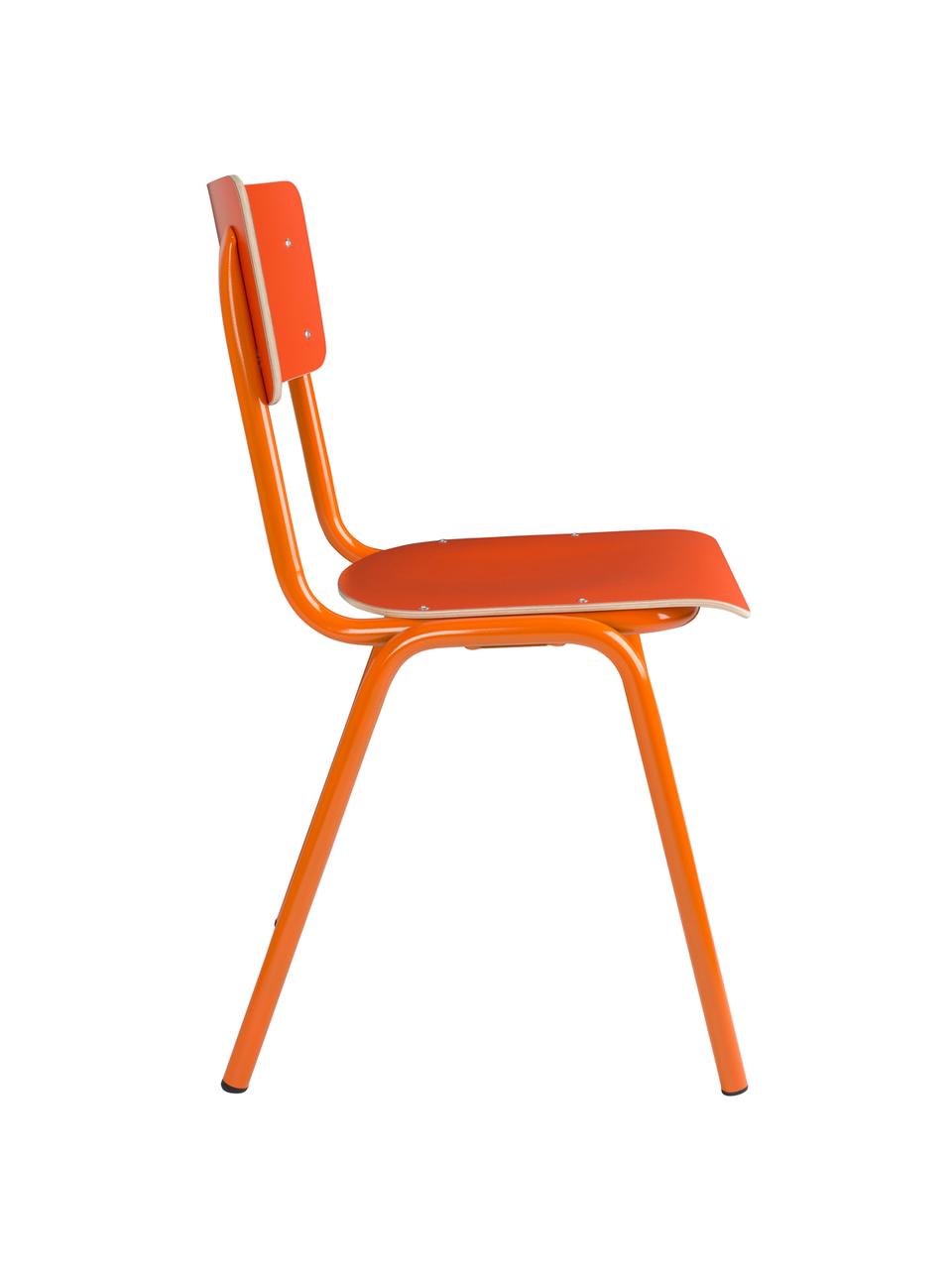 Jedálenská stolička Back to School, Oranžová