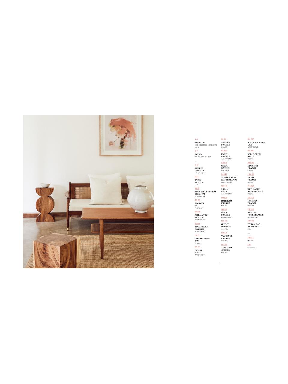 Album Inspiring Family Homes, Papier, Blady różowy, S 24 x D 30 cm