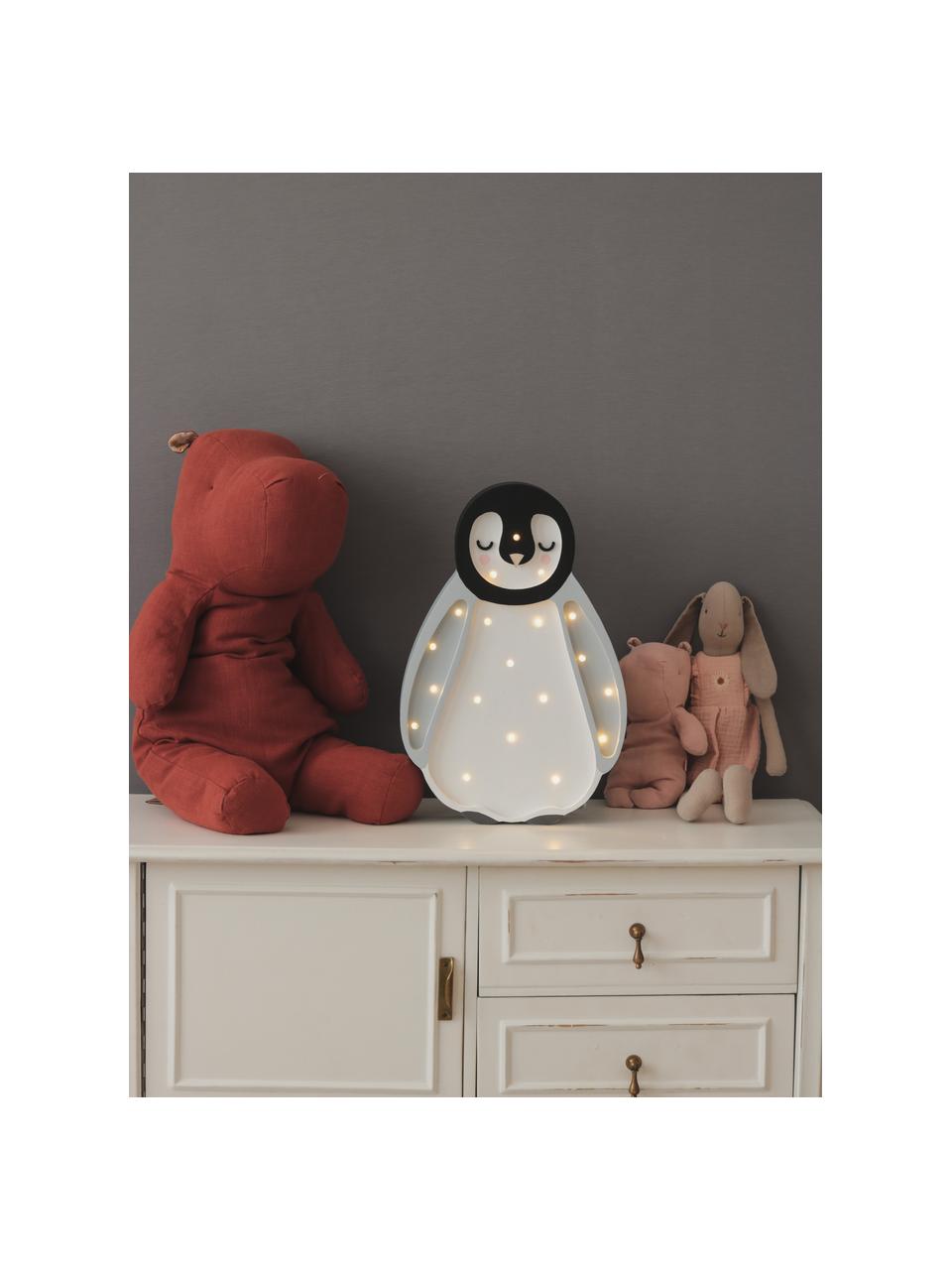 Handgefertigte LED-Kinderzimmerlampe Baby Penguin mit Timerfunktion und Fernbedienung, dimmbar, Kiefernholz, lackiert

Dieses Produkt wird aus nachhaltig gewonnenem, FSC®-zertifiziertem Holz gefertigt., Schwarz, Weiß, Hellgrau, B 25 x H 37 cm