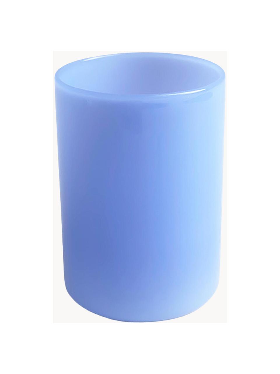 Vaso Milky Favourite, Vidrio de borosilicato, Azul, Ø 8 x Al 11 cm, 350 ml