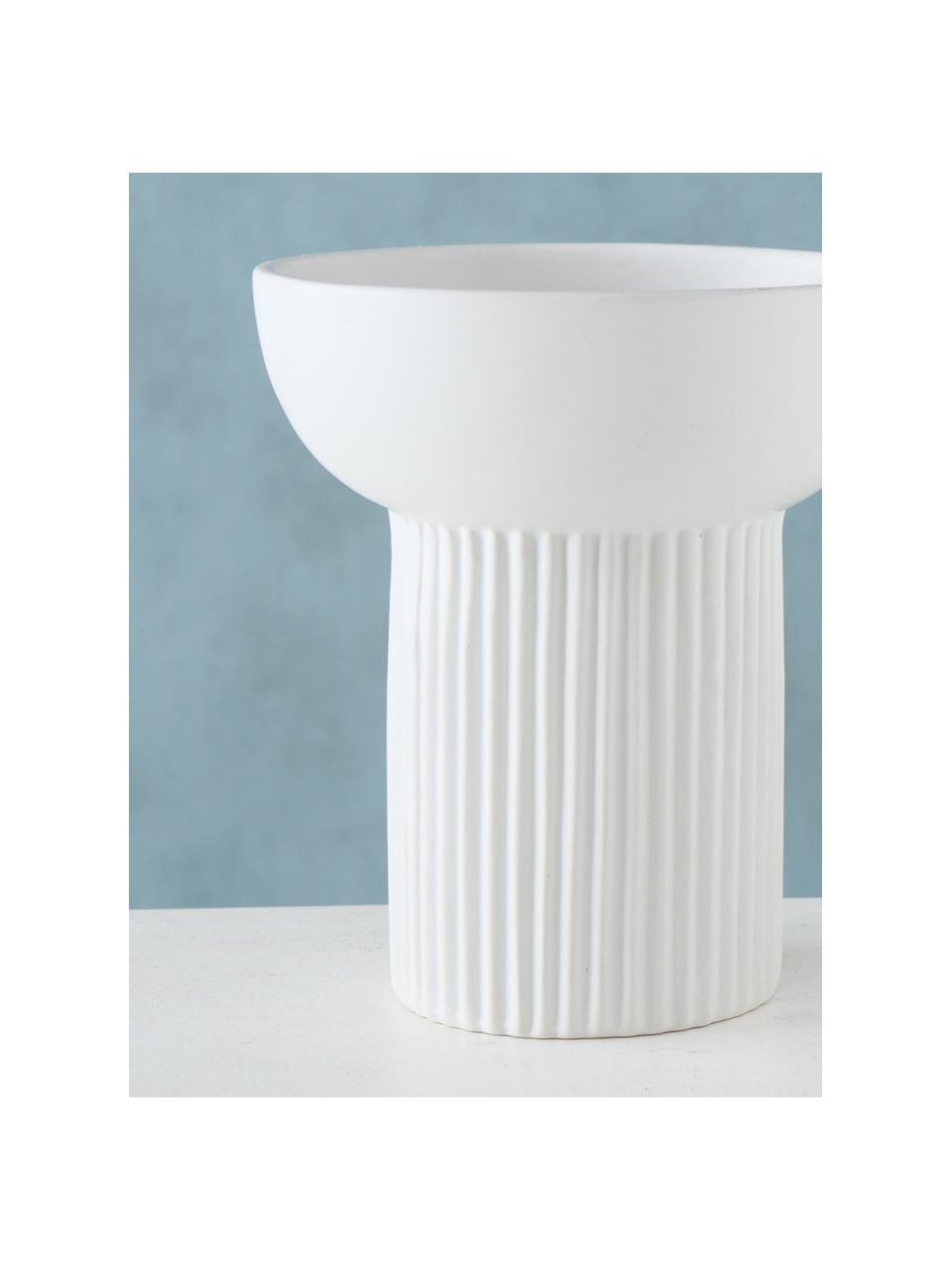 Petit vase Giulio, Blanc