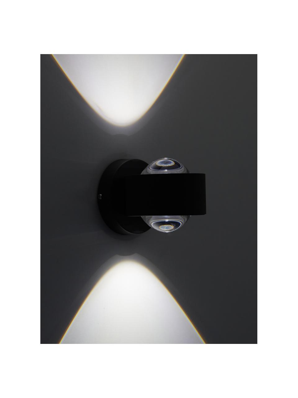 Aplique XS LED Ono, Negro, An 9 x Al 8 cm