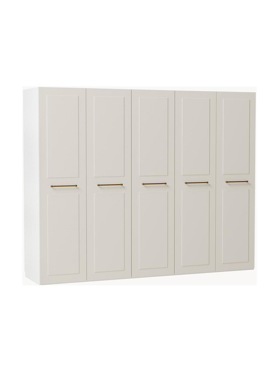 Modulární skříň s otočnými dveřmi Charlotte, šířka 250 cm, více variant, Béžová, Interiér Premium, Š 250 x V 236 cm