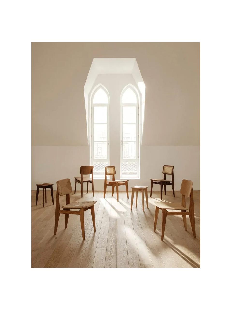 Sedia in legno di quercia C-Chair, Legno di quercia, Legno di quercia, Larg. 41 x Prof. 53 cm