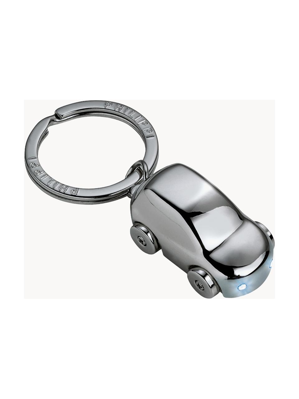 Metall-Schlüsselanhänger Cruiser, Metall, beschichtet, Silberfarben, B 8 x H 2 cm